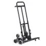 Stair Climbing Cart, 460 lbs Capacity Stair Climber Hand Truck and Dolly, Heavy-Duty Folding Trolley Cart with Dual Handle, 6 Wh