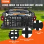 Bagklappen netto pickup truck bagklap net 54 "x 18" justerbart
