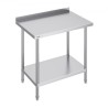 Stainless Steel Work Table Commercial Kitchen Work Food Prep Table 24"x36"