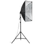 Softbox Lighting Kit 20 i x 28 i 45W 3000-6500k LED-pærer til