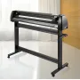 Vinyl Cutter Machine, 53" Vinyl Plotter, LCD Display Plotter Cutter, Three Adjustable Pinch Rollers Sign Cutting Plotter, Vinyl 