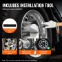 Bag- og forakselovertræk Combo Kit Abs Lug Nut Covers med