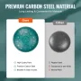 Steel Tongue Drum, 12 in & 13 Notes, C Major Steel Drum for Outside Garden, with 2 Mallets & Carry Bag, Hand Pan Drum Percussion