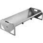 Livestock Feeding Trough, 22 Gallon Capacity, 45" Hay Feeder, Heavy Duty Steel Livestock Trough, Galvanized Steel Sheep Feeder T
