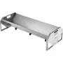 Livestock Feeding Trough, 22 Gallon Capacity, 45" Hay Feeder, Heavy Duty Steel Livestock Trough, Galvanized Steel Sheep Feeder T