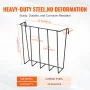 Husdyr Hay Feeder 2 pakker 24 gallon vægmonteret gedehøstativ