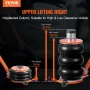Air Jack 5 ton/11000 lbs pneumatisk jack med øget søjle til