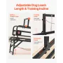 Dog Treadmill for Medium Dogs, 330lbs Weight Capacity, Dog Running Machine with Adjustable Ramps, 15.5" Runway Dog Pacer Slatmil