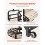 Dog Treadmill for Medium Dogs, 330lbs Weight Capacity, Dog Running Machine with Adjustable Ramps, 15.5" Runway Dog Pacer Slatmil