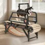 Dog Treadmill for Medium Dogs, 330lbs Weight Capacity, Dog Running Machine with Adjustable Ramps, 15.5" Runway Dog Pacer Slatmil