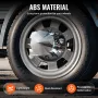 Bagakselovertræk Combo Kit Abs Lug Nut Covers med