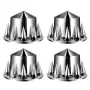 Bagakselovertræk Combo Kit Abs Lug Nut Covers med