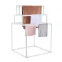 Håndklædeholder 8-bar udendørs PVC-håndklædeholder til