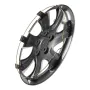 Wheel Rim Cover Hubcaps, 16 in Diameter, Sturdy & Durable Scratch-Resistant Hubcap with Snap & Valve Nozzle Hole, ABS & PC Hubca