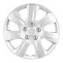 Wheel Rim Cover Hubcaps, 16 in Diameter, Sturdy & Durable Scratch-Resistant Hubcap with Snap & Valve Nozzle Hole, ABS & PC Hubca