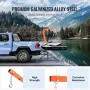 Hydraulisk pickup truck kran hejse kran 1000 lbs 360â °
