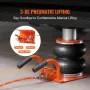 Air Jack 3 ton/6600 lbs pneumatisk jack med øget søjle til sedan
