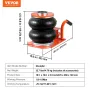 Air Jack 3 ton/6600 lbs pneumatisk jack med øget søjle til sedan