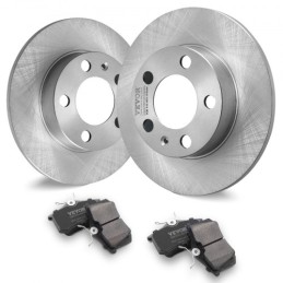 Rear Brake Kit Brake Rotors Brake Pads Replacement Kit for Audi A3(8L)