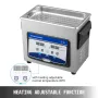 Ultrasonic Cleaner 3L smykker rengøring Ultralydsmaskine