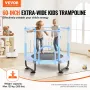 60 "Trampolin til børn Mini Toddler Trampoline med netto
