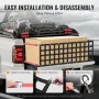 Bagklappen netto pickup truck bagklap net 54 "x 18" justerbar