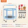 55 "Trampolin til børn Mini Toddler Trampoline med netto