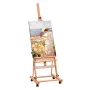Studio H-Frame Easel har lærredskunst op til 48 "Beechwood