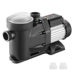 Swimmingpoolpumpe, 1,5 hk 1100 W over jorden poolpumpe, max flow 27800 l/h dobbelthastighed â € ‹â € pump, 220V-240V, 1450/2860