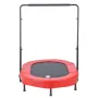 Kids Trampoline, 56x36 inch Indoor Outdoor Trampoline, Foldable Mini Trampoline with Handle, Rebounder Trampoline for Toddlers, 