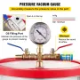 1,5 gallon vakuumkammer, vakuumafgasning kammerglas låg