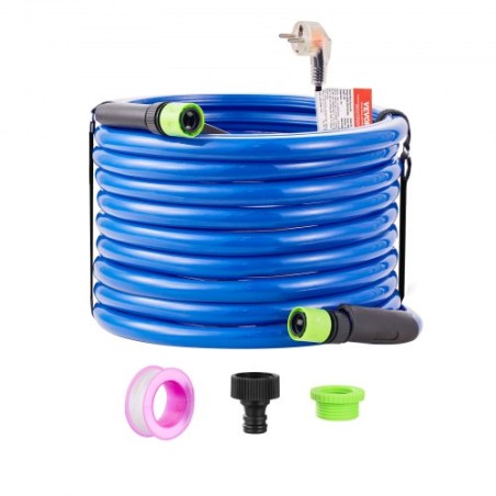 50ft Heated Water Hose for RV -45â„‰ Antifreeze Heated Drinking Water Hose