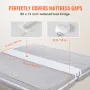 Bed Bridge, King Bed Converter Kit, Split King Gap Filler for Adjustable Bed Mattress Connector Mattress Gap Filler with Heavy D