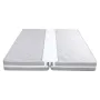 Bed Bridge King Bed Connector Kit Metal Buckle and Storage Bag