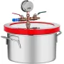 1,5 gallon vakuumkammer, vakuumafgasning kammerglas låg