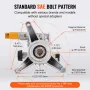 Pressure Washer Pump, 22mm(7/8") Shaft Vertical, 227 bar(3300 PSI), 11 L/min(3.0GPM), Replacement Power Washer Pumps Kit with 5 