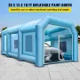 Inflatable Tent 792.5 x 457.2 x 304.8 cm Inflatable Spray Booth Tent Inflatable Paint Booth Tent Car Paint Booth Giant Workstati