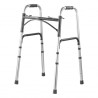 Foldende Walker Aluminium Mobility Walker Aid med justerbar højde 350 kg