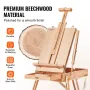 Fransk Easelhold Hold lærred til 34 "Beechwood sammenfoldelig