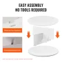 6 Tiers Rotating Shoe Rack Tower, 360°Spinning Shoe Display, Revolving Shoe Rack Storage Round Carousel, Lazy Susan Shoe Rack Or