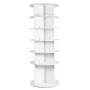 6 Tiers Rotating Shoe Rack Tower, 360°Spinning Shoe Display, Revolving Shoe Rack Storage Round Carousel, Lazy Susan Shoe Rack Or