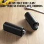 Sliding Gate Kit, 6” Rolling Gate Hardware Kit C-type Bracket, Heavy Duty Sliding Gate Rollers for Connect Tracks Door Frames,Sl