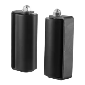 Sort bræt, 70 x 40 tommer stor tavle med aluminiumsramme, sorte plader tør sletning inkluderer 1 magnetisk sletning og 3 tør