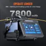 Fiber Fusion Splicer 6-Motor, Core Alignment Fiber Optic Splicer 6s Splicing & 13s Heating, Fiber Splicer Machine with 5" LCD Sc
