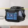 Fiber Fusion Splicer 6-Motor, Core Alignment Fiber Optic Splicer 6s Splicing & 13s Heating, Fiber Splicer Machine with 5" LCD Sc