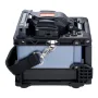 Fiber Fusion Splicer 6-Motor, Core Alignment Fiber Optic Splicer 6s Splicing & 13s Heating, Fiber Splicer Machine with 5" LCD Sc
