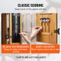 Dartboard Cabinet, Solid Wood Dartboard Cabinet Set, Official Size Hideaway Cabinet with Socreboard and Accessories, Features Ea