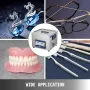 Ultrasonic Cleaner 15L Jewelry Cleaning Ultrasonic Machine Digital Ultrasonic Parts Cleaner Heater Timer Jewelry Cleaning Kit In