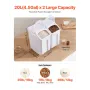 4,5 gal/20lx2 stor ingrediensopbevaringsbeholder airtight