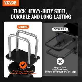 Sliding Gate Kit w/ H-Shaped Groove 4 Track Wheels for Cantilever